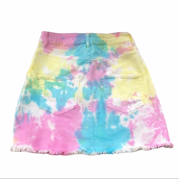 NWT Love Tree Tie Dye Skirt - Picture 9 of 10